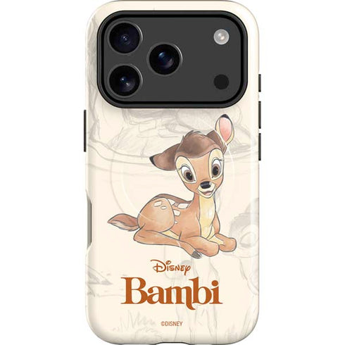 Disney Bambi Sketched Portrait iPhone 17 Pro Max Magsafe Impact Case