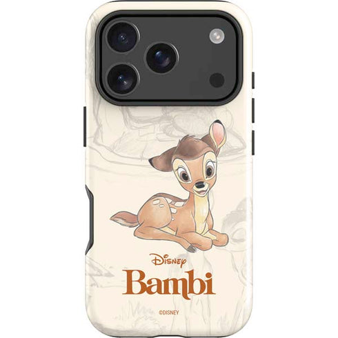 Disney Bambi Sketched Portrait iPhone 18 Pro Impact Case