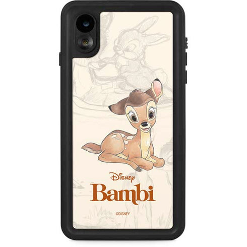 Disney Bambi Sketched Portrait iPhone Cases