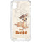 Disney Bambi Sketched Portrait iPhone XS Clear Case