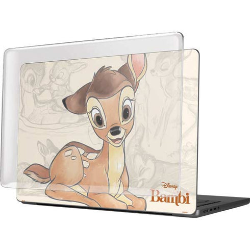 Disney Bambi Sketched Portrait MacBook Pro 14in (2021-24) Case plus Skin