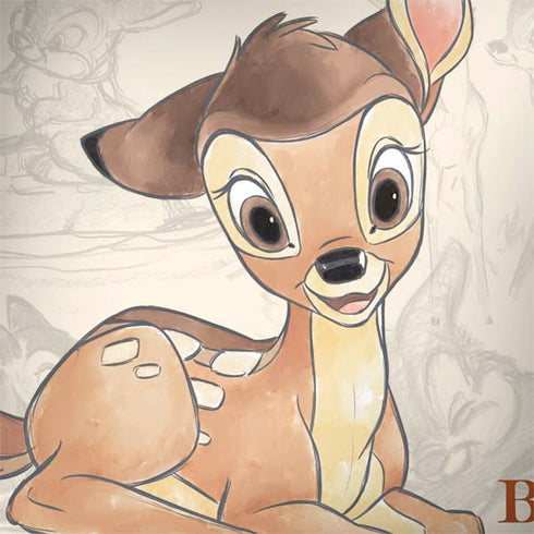 Disney Bambi Sketched Portrait MacBook Skins