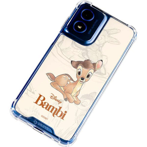 Disney Bambi Sketched Portrait Moto G 5G (2024) Clear Case