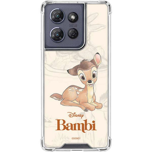 Disney Bambi Sketched Portrait Moto G Stylus 5G (2025) Clear Case