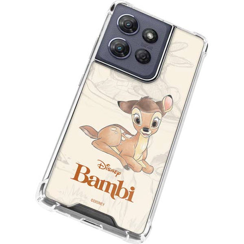 Disney Bambi Sketched Portrait Moto G Stylus 5G (2025) Clear Case