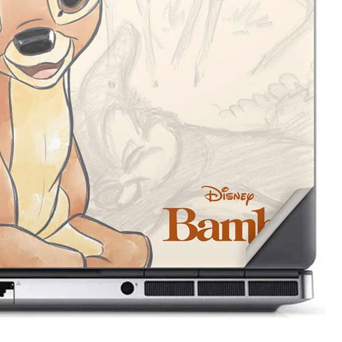 Disney Bambi Sketched Portrait Dell Precision Skin