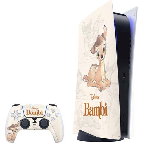 Disney Bambi Sketched Portrait PlayStation PS5 Skins