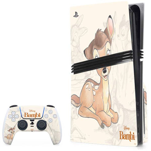 Disney Bambi Sketched Portrait PlayStation PS5 Skins