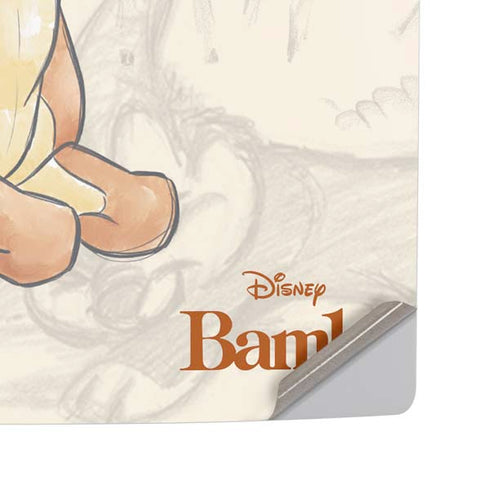 Disney Bambi Sketched Portrait PS5 Pro Disk Console Skin