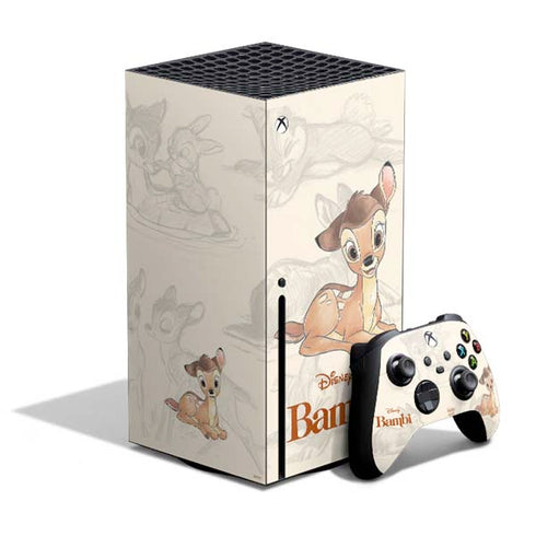 Disney Bambi Sketched Portrait Xbox Series X Skins