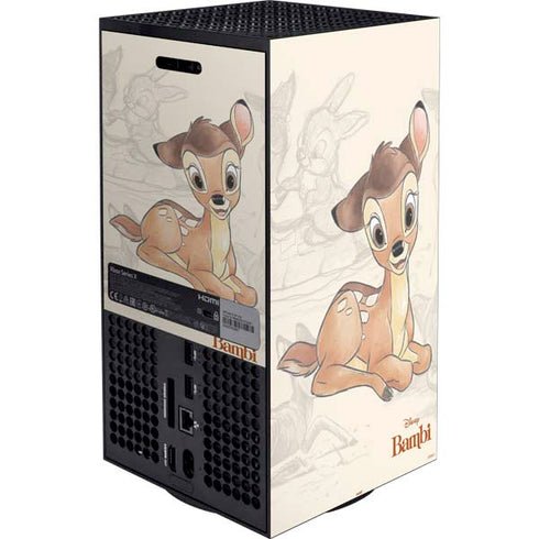 Disney Bambi Sketched Portrait XBox Series X Digital Edition Bundle Skin