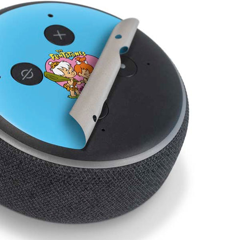 The Flinstones Bamm-Bamm and Pebbles Amazon Echo Dot Skin