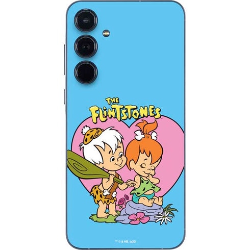 The Flinstones Bamm-Bamm and Pebbles Galaxy A36 5G Skin