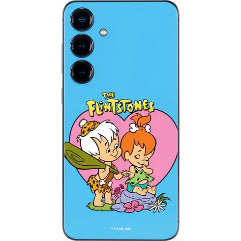 The Flinstones Bamm-Bamm and Pebbles Galaxy S25 Skin