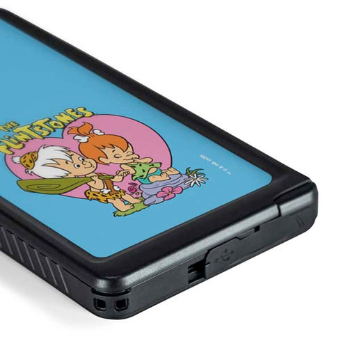 The Flinstones Bamm-Bamm and Pebbles Galaxy S24 Ultra Waterproof Case