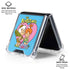The Flinstones Bamm-Bamm and Pebbles Galaxy Z Flip6 Clear Case