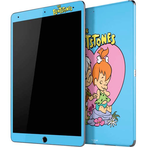 The Flinstones Bamm-Bamm and Pebbles iPad Skins