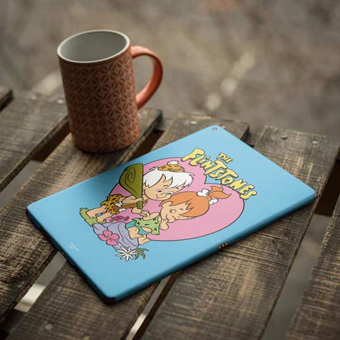 The Flinstones Bamm-Bamm and Pebbles iPad Skins