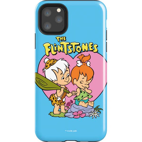 The Flinstones Bamm-Bamm and Pebbles iPhone Cases