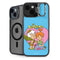 The Flinstones Bamm-Bamm and Pebbles iPhone 14 Plus Kickstand Case