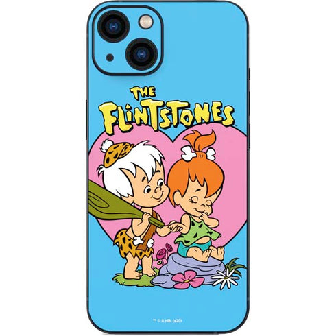 The Flinstones Bamm-Bamm and Pebbles iPhone Skins