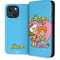 The Flinstones Bamm-Bamm and Pebbles iPhone 15 Plus Folio Case