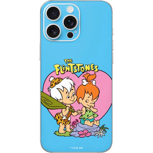 The Flinstones Bamm-Bamm and Pebbles iPhone 16 Pro Max Skin