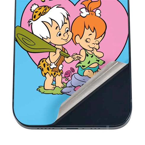 The Flinstones Bamm-Bamm and Pebbles iPhone 16 Skin