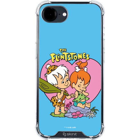 The Flinstones Bamm-Bamm and Pebbles iPhone 16e Clear Case