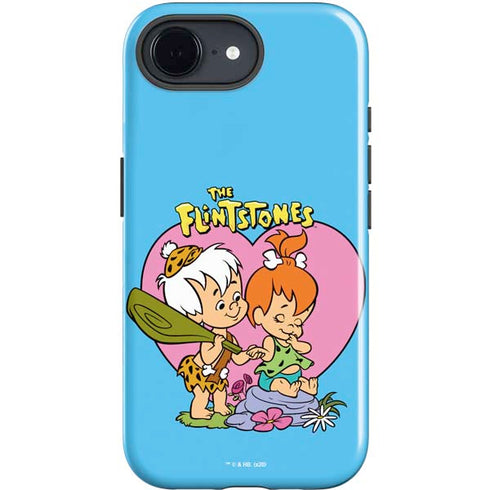 The Flinstones Bamm-Bamm and Pebbles iPhone 16e Impact Case