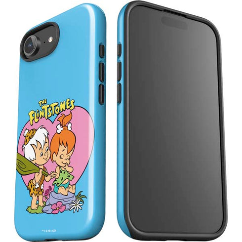The Flinstones Bamm-Bamm and Pebbles iPhone 16e Impact Case
