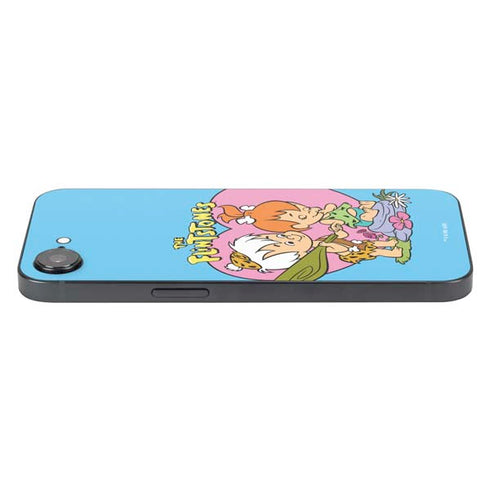 The Flinstones Bamm-Bamm and Pebbles iPhone 16e Skin