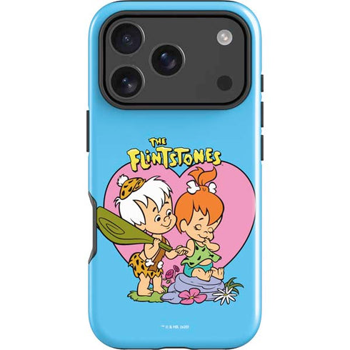 The Flinstones Bamm-Bamm and Pebbles iPhone 18 Pro Max Impact Case