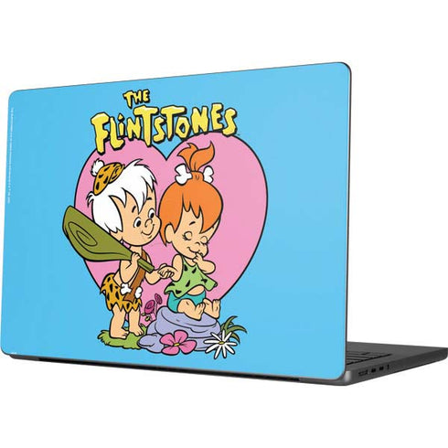 The Flinstones Bamm-Bamm and Pebbles Apple MacBook Pro 14-inch Skin