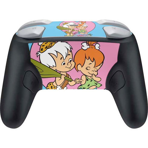 The Flinstones Bamm-Bamm and Pebbles Nintendo Switch 2 (2025) Pro Controller Skin