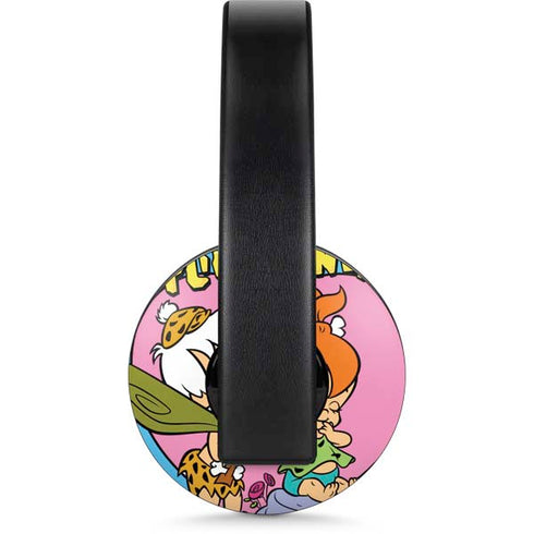 The Flinstones Bamm-Bamm and Pebbles PlayStation 4 Gold Wireless Headset Skin