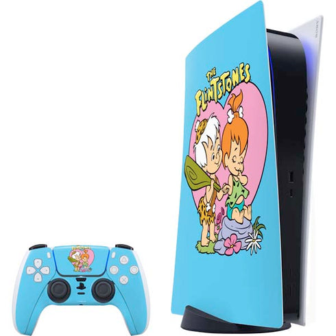 The Flinstones Bamm-Bamm and Pebbles PlayStation PS5 Skins
