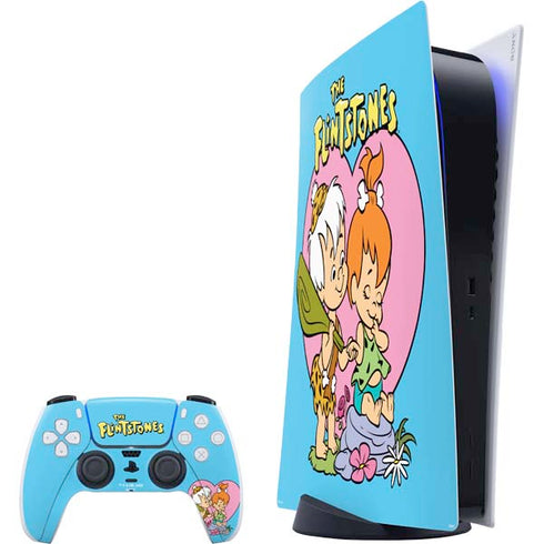 The Flinstones Bamm-Bamm and Pebbles PlayStation PS5 Skins