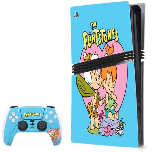 The Flinstones Bamm-Bamm and Pebbles PlayStation PS5 Skins