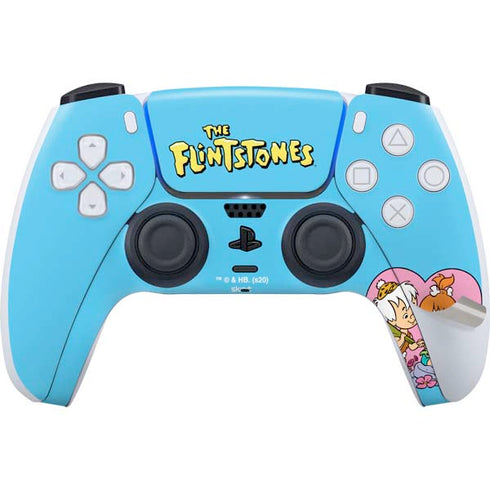 The Flinstones Bamm-Bamm and Pebbles PS5 Pro Disk Bundle Skin