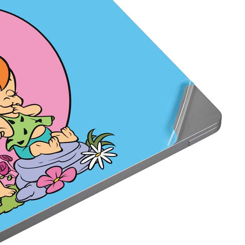 The Flinstones Bamm-Bamm and Pebbles Laptop Skins