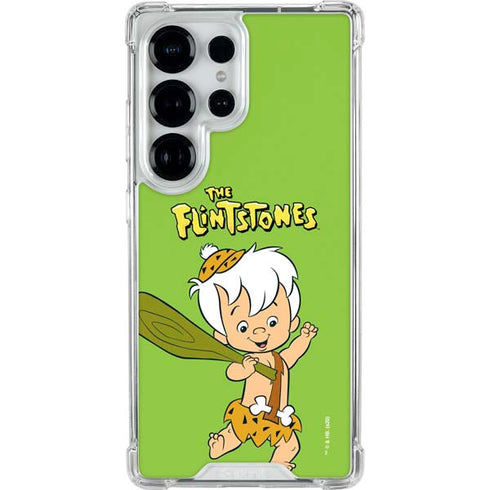 The Flinstones Bamm-Bamm Rubble Galaxy S25 Ultra Clear Case