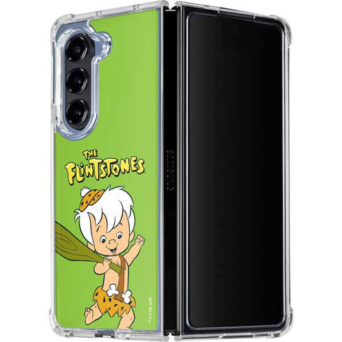 The Flinstones Bamm-Bamm Rubble Galaxy Z Fold5 5G Clear Case