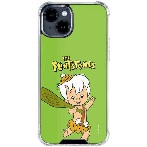 The Flinstones Bamm-Bamm Rubble iPhone 15 Clear Case