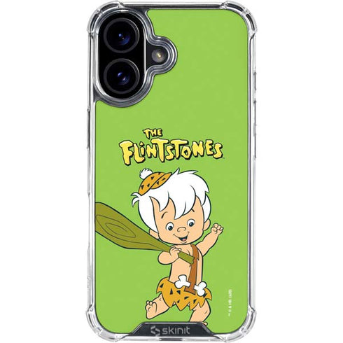 The Flinstones Bamm-Bamm Rubble iPhone 16 Clear Case