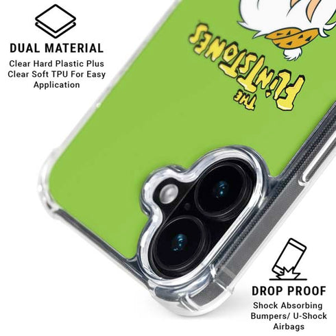 The Flinstones Bamm-Bamm Rubble iPhone 16 Plus Clear Case