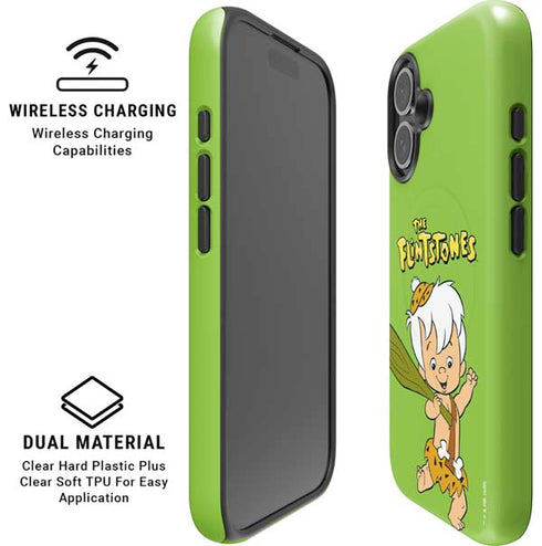 The Flinstones Bamm-Bamm Rubble iPhone 16 Plus Magsafe Impact Case