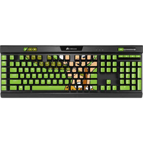 The Flinstones Bamm-Bamm Rubble K95 RGB PLATINUM Mechanical Gaming Keyboard Skin