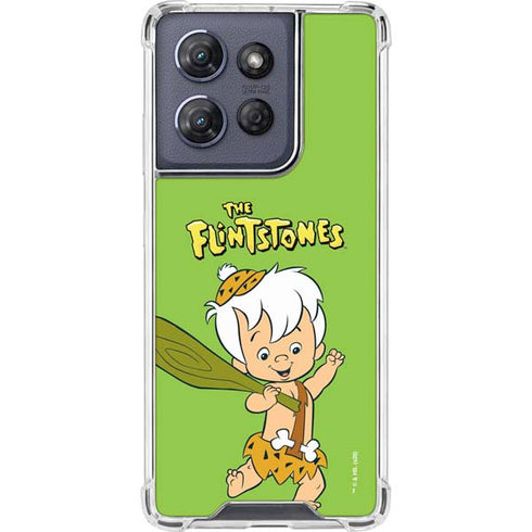 The Flinstones Bamm-Bamm Rubble Moto G 5G (2025) Clear Case