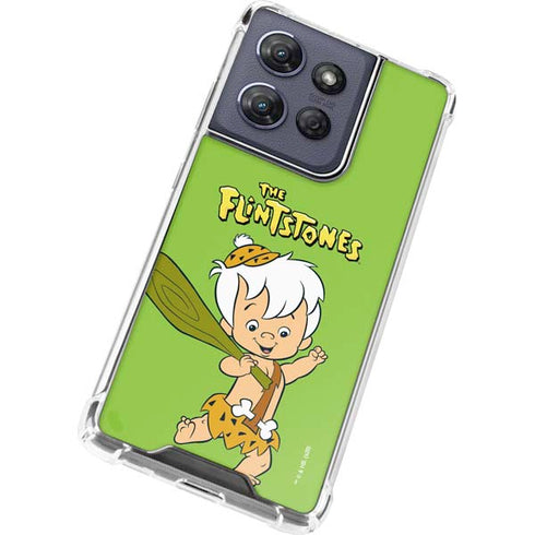The Flinstones Bamm-Bamm Rubble Moto G 5G (2025) Clear Case